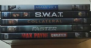 Action movie DVD bundle! Crime Drama - Cops and Robbers - Chase! Lot of 5 films!