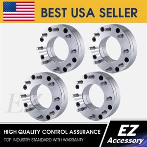 4 Wheel Adapters 5 Lug 5 To 8 Lug 6.5 Spacers 5x5/8x6.5 2" - Picture 1 of 8