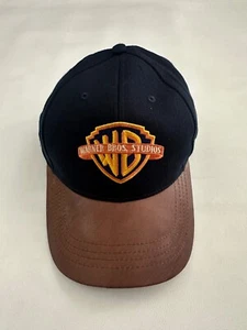 Warner Bros. Studio Tour Logo Adjustable Blue Baseball Cap Hat One Size - Picture 1 of 7