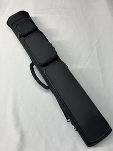 4 Butt 8 Shaft Cue Case  Black Duranylon Unbranded 4x8 Backpack Straps - Picture 1 of 13