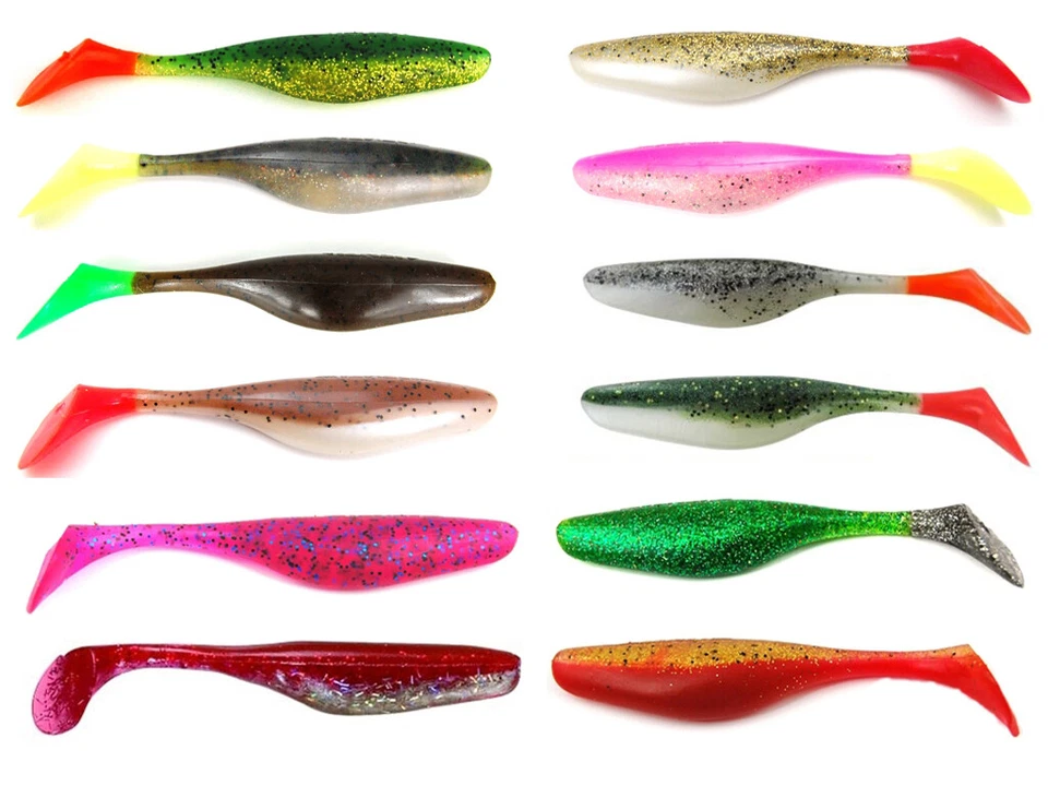 JENZI Corrigator River Shad 9 cm - Gummifisch lose  Barsch - Zander - Bild 1 von 1
