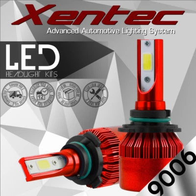 XENTEC LED HID Headlight Conversion kit 9006 6000K for 1989-1995 Acura Legend - Image 1 of 4