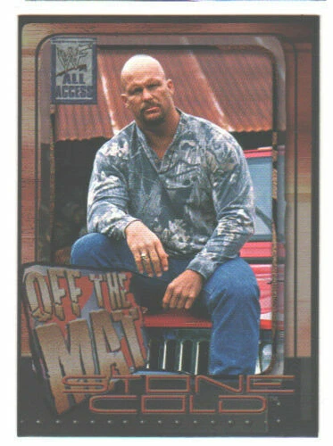 Stone Cold Steve Austin 2002 Fleer All Access Off The Mat, WWE #57 - Image 1 of 1