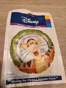 18” Disney Pooh TIGGER Balloon Congratulations Party Decoration refillable - Picture 1 of 2