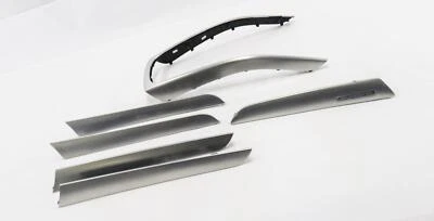 AUDI A4 2009 (B8 8K) TABLERO PUERTA CONSOLA MOLDURA PANEL CONJUNTO-6 (escala de peces de aluminio) Foto 1 de 4