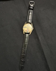 VINTAGE 1970s SPIRO AGNEW COMICAL CARTOON CARICATURE POLITICAL WATCH - WORKING - Bild 1 von 2