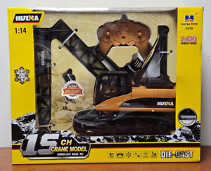 HUINA Toys 1572 RC 15-Channel Crane Model W/ Remote 1:14 Die-Cast - NEW IN BOX!