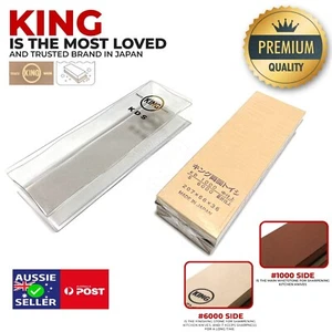 King KDS Oversize Large 1000/6000 Grit Whetstone Knife Sharpening Water Stone - Picture 1 of 6