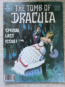TOMB OF DRACULA #6 Final Issue Marvel Magazine 1980 FN Midgrade - Picture 1 of 1