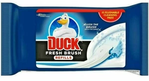 Duck Fresh Bürste WC Nachfüller 12 pro Packung spülbare Reinigungspads NEU 💖💖💖 - Bild 1 von 3