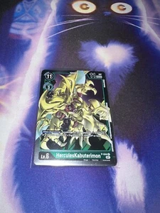 Digimon CCG Singles - HerculesKabuterimon - P-044 P - Promo Foil - LP - Picture 1 of 1
