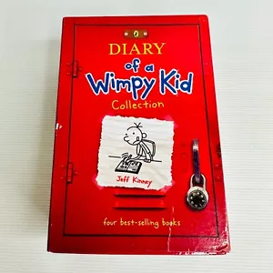 Diary of a Wimpy Kid Collection - Box Set 4 Paperback Books Children YA Fiction - Picture 1 of 12