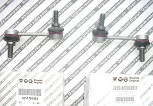 ALFA ROMEO 159 New Pair GENUINE Front Suspension Anti Roll Bar Drop Links - Picture 1 of 1