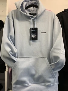 NICCE UNISEX HOODIE* BRAND NEW RRP £60. BABY BLUE. LARGE
