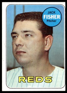 1969 Topps #318 Jack Fisher  VG-EX-B112R1