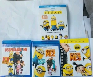 Despicable Me trilogy & Minions set of 4 on Blu-ray - Picture 1 of 1