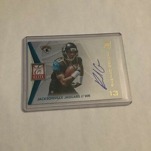 F102996  2015 Donruss Elite Inserts Rookie Signatures AUTO JAGUARS Rashad Greene