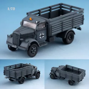 Vehículo de transporte militar 1/72 alemán Kfz.305 Opel Blitz acabado azul cadete - Imagen 1 de 7