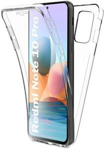 Pour Xiaomi Redmi NOTE 10 Pro Coque avant GEL+Arrière RIGIDE Protection INTÉGRAL - Photo 1/1