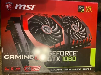 MSI NVIDIA GeForce GTX 1060 3GB GDDR5 Graphics Card - Image 1 of 4