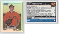 2010 Bowman Chrome Prospects Refractor /777 Cole McCurry #BCP3