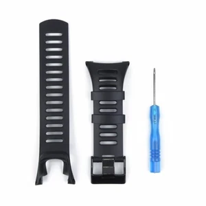 Edelstahl Verschluss Uhrenarmband Gummi Schraubendreher Montage Tragbar - Zdjęcie 1 z 12