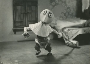 A30 A3014 - Osteuropäische Stop-Motion Puppe Filmszene 60er Jahre - Bild 1 von 2