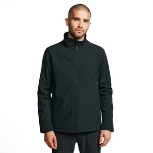 Peter Storm Men’s Core Water Repellant Softshell Jacket with 2 Side Pockets - Picture 1 of 6