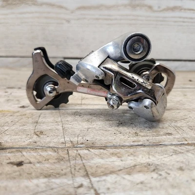 1995 rear derailleur Shimano STX RD-MC34 VIA Japan Long Cage 7 Sp GT LTS-3 MTB - Image 1 of 4