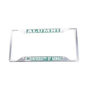 Desert Cactus University of Hawaii Alumni Metall Nummernschild Rahmen Autoschild NEU - Bild 1 von 3