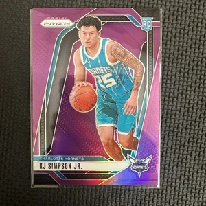 Panini Prizm 2024-25 - KJ Simpson Jr. #247 Purple Prizm/99 (RC) - Imagen 1 de 2