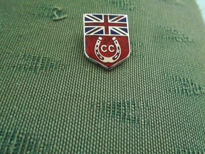 THE CARAVAN CLUB OF GREAT BRITAIN - ENAMEL PIN BADGE - BUTLER - Picture 1 of 2
