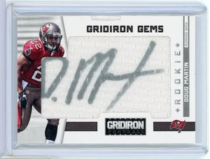 2012 Gridiron Gems Jersey Auto Rookie Doug Martin RC Auto /299 Tampa Bay - Picture 1 of 2