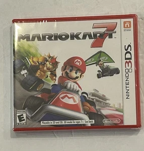 Mario Kart 7 Red Case Release for Nintendo 3DS New Factory Sealed - Picture 1 of 6