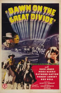 Impresión de póster de película de culto occidental Dawn on the Great Divide (1942) - Imagen 1 de 1