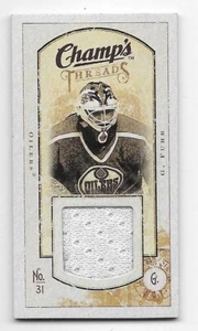 09/10 UPPER DECK CHAMP'S MINI THREADS GAME JERSEY Grant Fuhr #MTGF - Picture 1 of 1