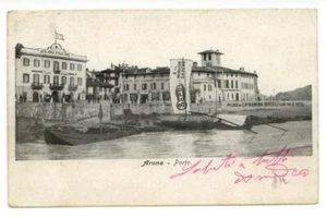 AK Arona Hafen gereist Catramina Bertelli Novara - Bild 1 von 2