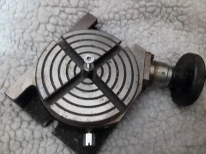 4 inch rotary table and soba m6 clamping kit - Picture 1 of 7
