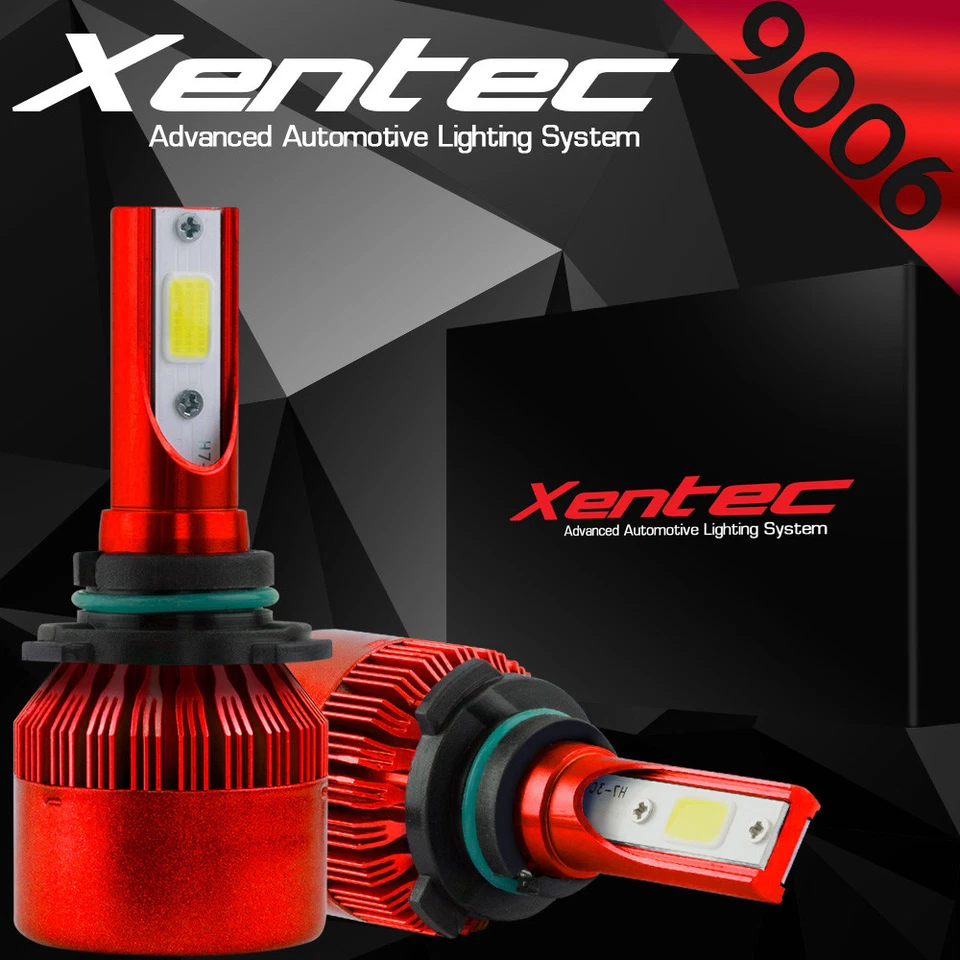 XENTEC LED HID Headlight Conversion kit 9006 6000K for 2002-2009 GMC Envoy - Image 1 of 1