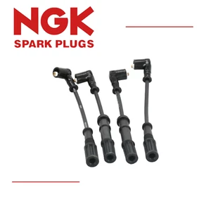 Kit Cavi Candele Fiat Grande Punto 1.4 Gpl Natural Power 500 Panda Ypsilon NGK - Imagen 1 de 5