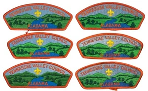 Tennessee Valley Council AL Lot of 6 CSP MINT (SA590) - Picture 1 of 2