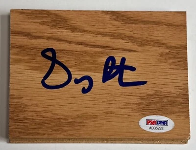 Gary Payton Signed 4x5 Floorboard Super Sonics PSA AD35228 - Image 1 of 3