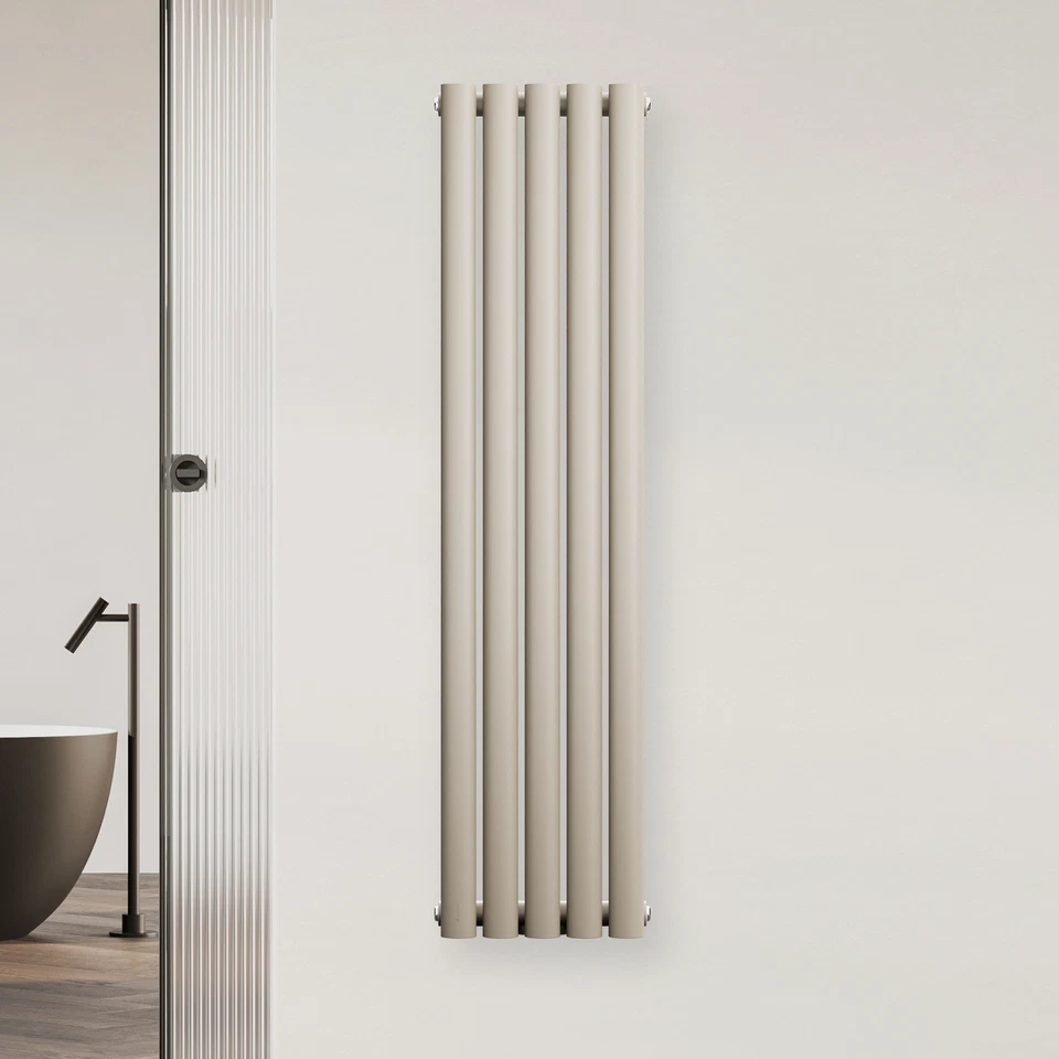 Radiador Blumfeldt 120x30 cm baño y salón calefacción agua caliente 420 W - Imagen 1 de 1