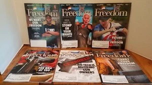 6 America's 1st Freedom NRA magazines 2020-2021 - Imagen 1 de 1