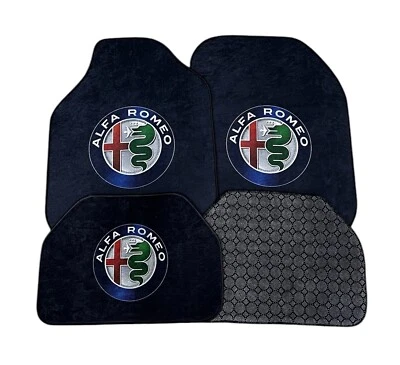 Alfombrillas de coche universales para Alfa Romeo 4 piezas  Foto 1 de 4