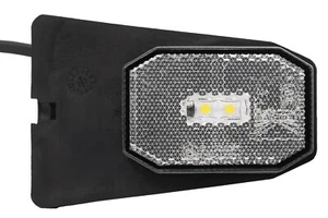 Aspock LED Front Marker Light & Bracket for Ifor Williams & Brian James Trailers - Picture 1 of 1