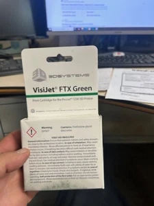 Projet 1200 Visijet FTX Green Printer Cartridge - Zdjęcie 1 z 1