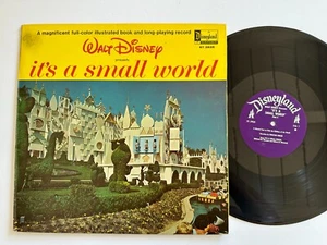 IT'S A SMALL WORLD Vinyl LP & Book Walt Disney 1966 Disneyland ST 3925 - Picture 1 of 6