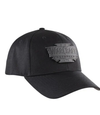 Sombrero Negro Oficial Blizzard World of Warcraft 3 Reforged Dad Ajustable Limitado Foto 1 de 4