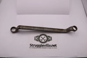 BILLINGS USA 1/2” x 19/32” Double Box Offset Wrench, 12 Point, Vintage Vitalloy - Picture 1 of 12